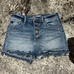 Kancan Denim Blue Women's Shorts